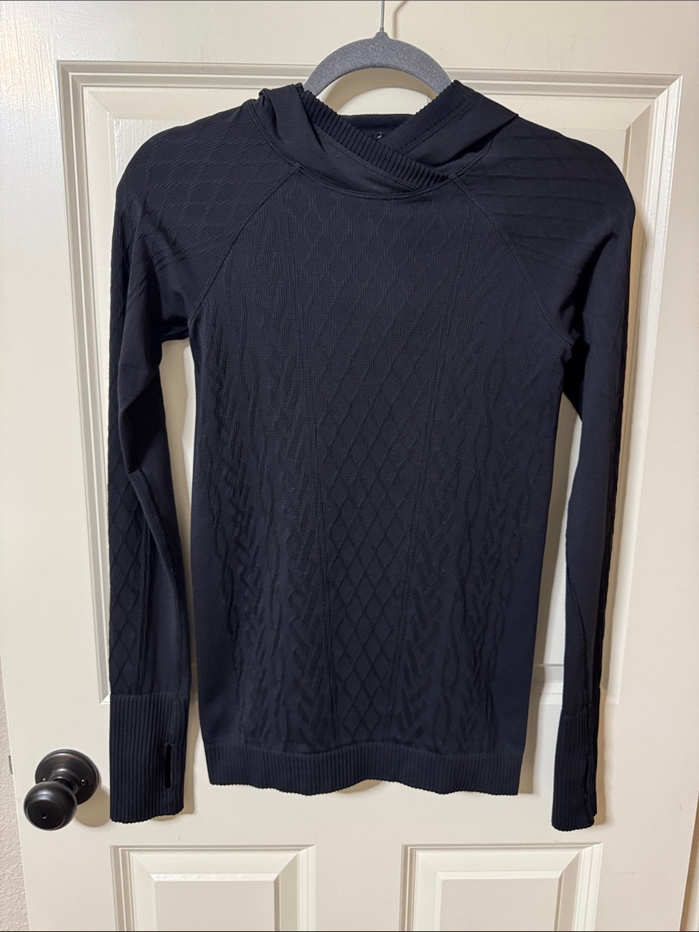 lululemon athletica Black Rest Less Knit Hoodie